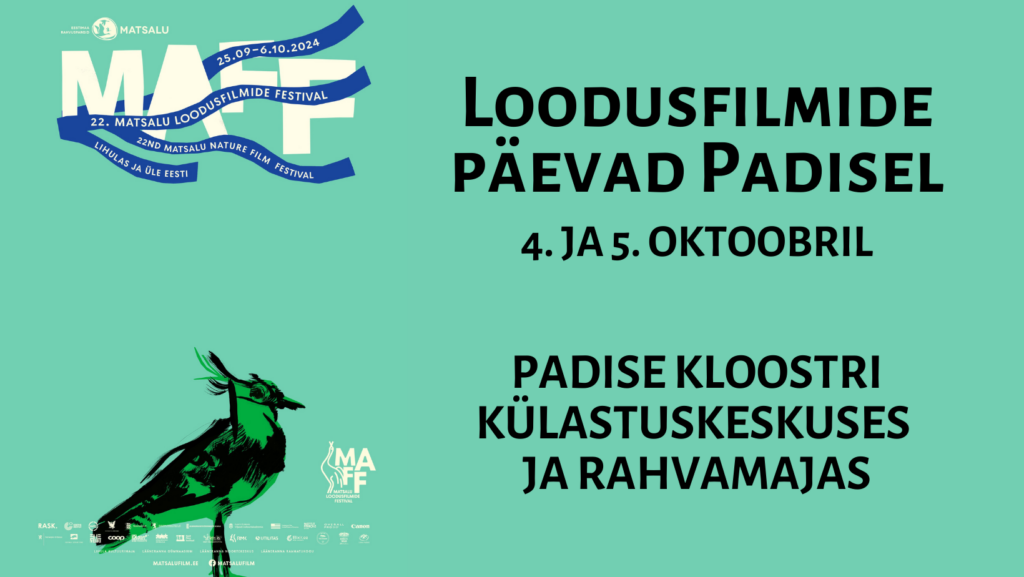 Loodusfilmide päevad Padisel 2024